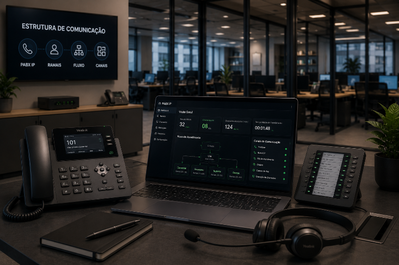 Telefonia e comunicação empresarial